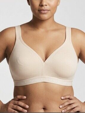 Cacique Beige Comfort Bra Unlined Full Coverage No Wire Beige Size 48B